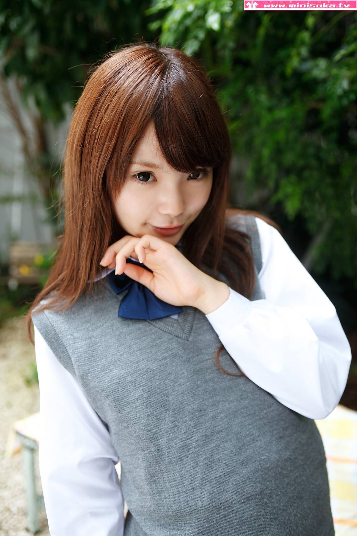 日本美少女 佐藤愛美 Manami Sato [Minisuka.tv]现役女子高生 (1)